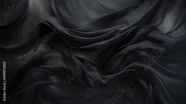 Obraz Black Silk Backdrop