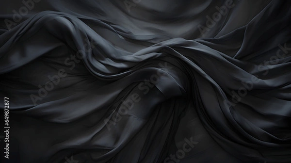 Obraz Black Silk Backdrop