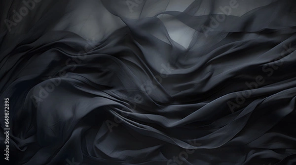 Obraz Black Silk Backdrop