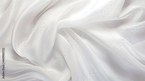 Obraz White Silk Backdrop