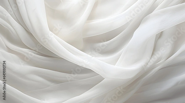 Obraz White Silk Backdrop