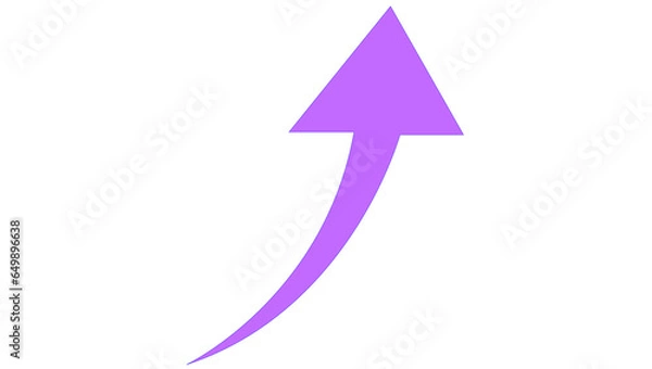 Fototapeta Curved Arrow