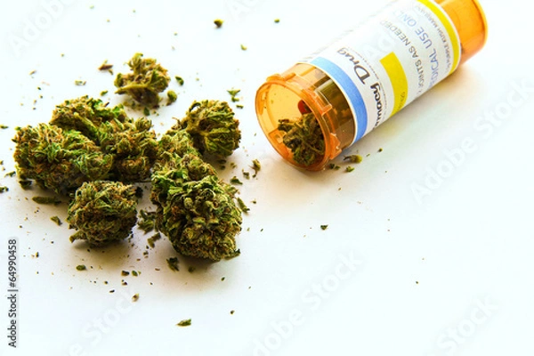 Obraz Marihuana medyczna A.