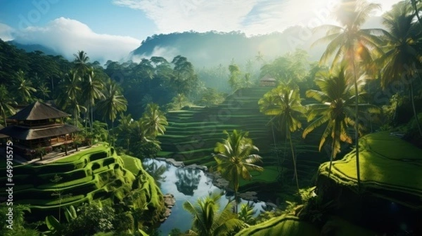 Obraz beautiful indonesian paradise indonesian illustration indonesia outdoor, vacation asia, landscape tourism beautiful indonesian paradise indonesian