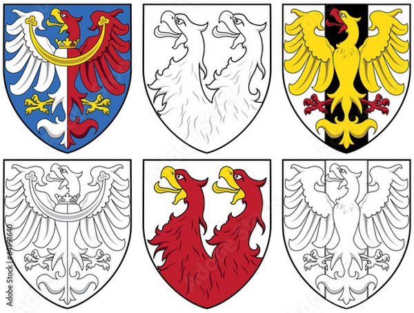Obraz Coat of arm - eagles