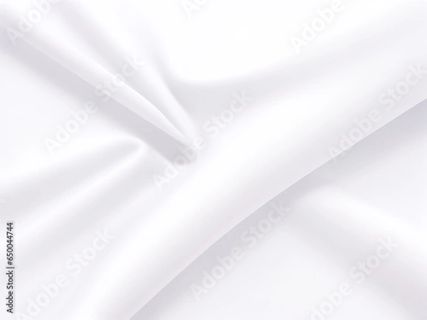 Fototapeta Free vector white  blue curve background ai generated