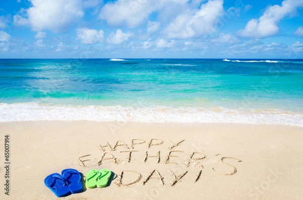 Fototapeta Happy father's day background