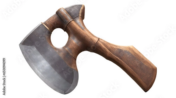 Fototapeta old rusty hammer Axe tool Transparency Background PNG