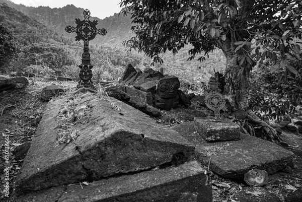 Obraz Haunted cemetery 