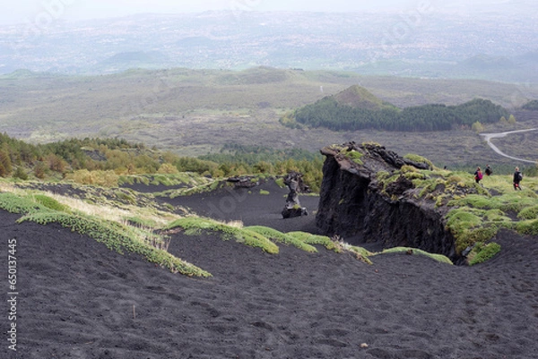 Obraz Ascension de l'Etna, Sicile