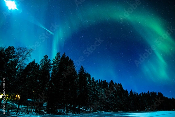 Obraz Aurora in the north