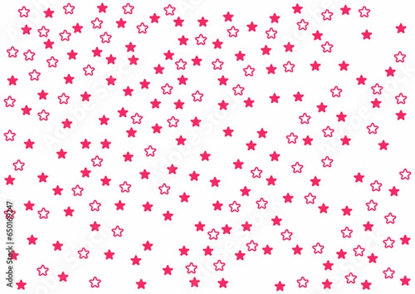 Obraz キラキラ星（赤星）