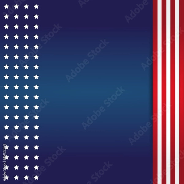Obraz American Flag Design 