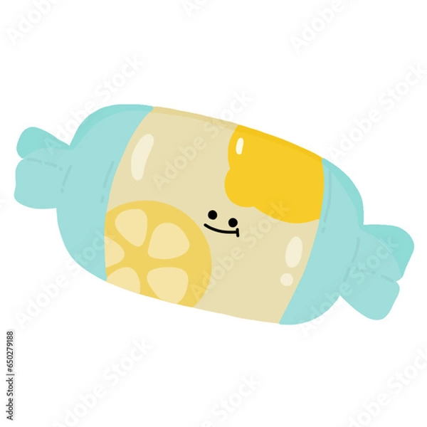 Obraz Cute lemon candy png
