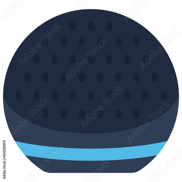 Fototapeta Round Smart Speaker Icon
