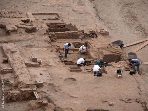 Obraz Peru - Wykopaliska archeologiczne