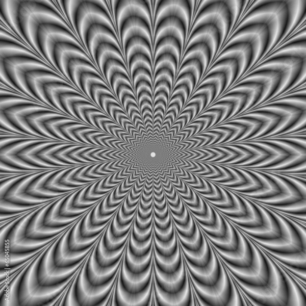 Obraz Black and White Exploding Arrows