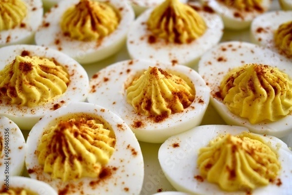 Fototapeta Deviled eggs