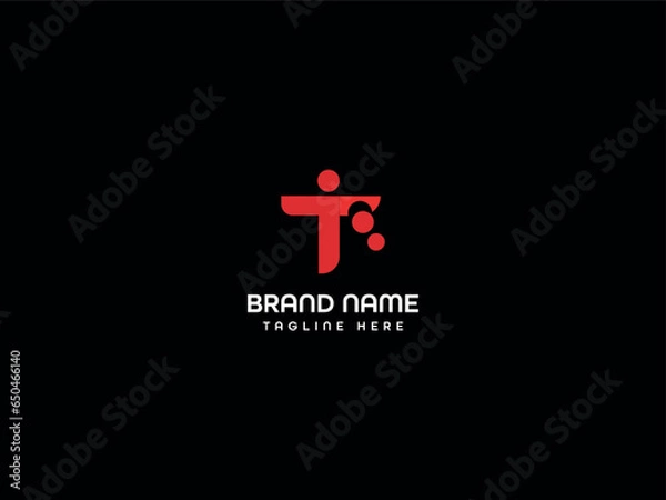 Obraz letter logo design