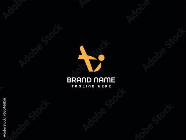 Obraz letter logo design