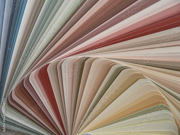 Fototapeta Farbkarte