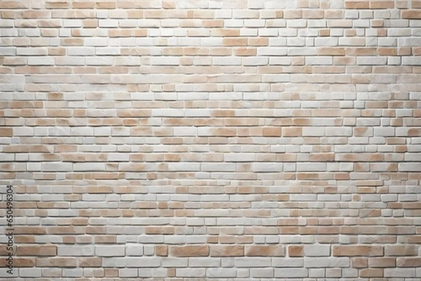 Obraz Light colors brick wall texture