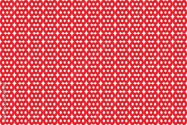 Fototapeta red polka dots pattern