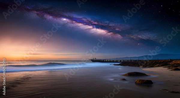 Obraz sea ​​view in the afternoon