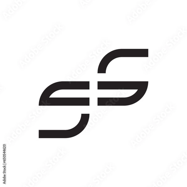 Fototapeta Number 96 logog design vector