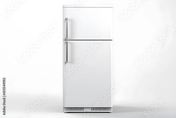 Obraz white refrigerator isolated on a white background