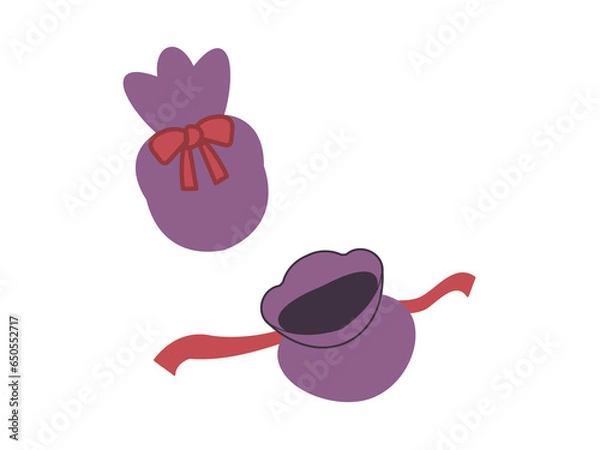 Fototapeta クリスマスの布袋