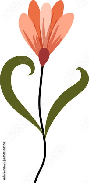 Fototapeta Light Beige Flower