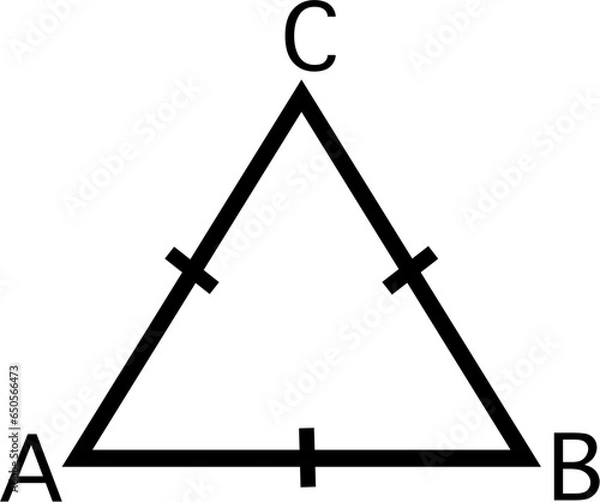 Fototapeta Pythagorean Theorem Triangle Geometry Formula
