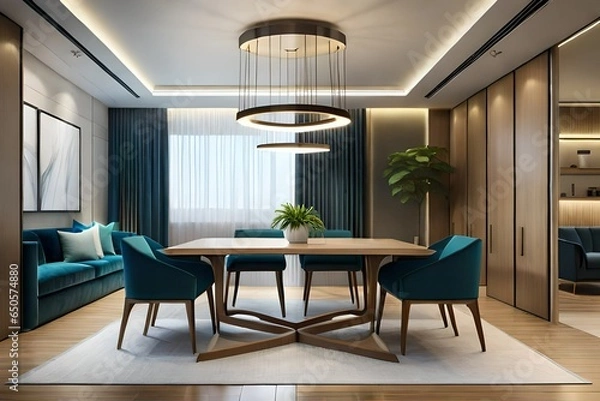 Obraz modern living room