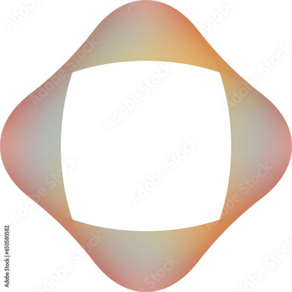 Obraz Gradient Geometric Shape
