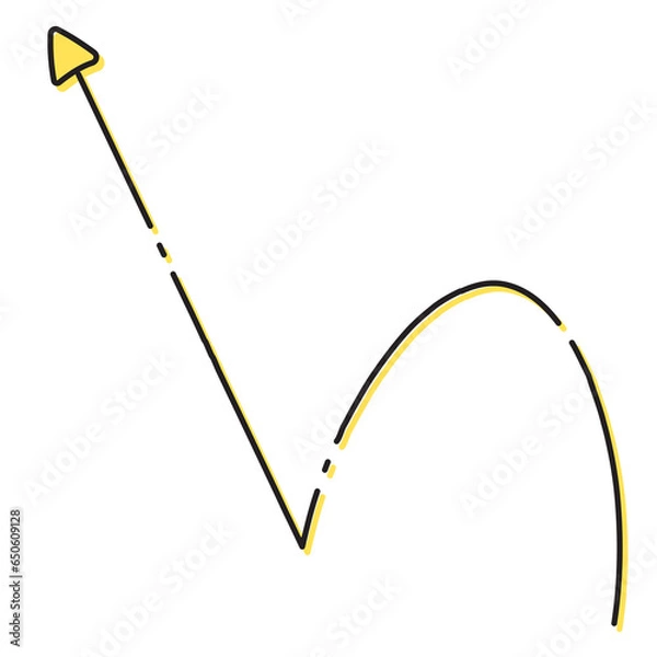 Fototapeta arrow line