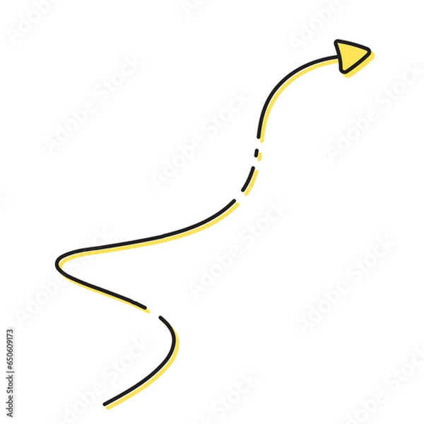 Fototapeta arrow line