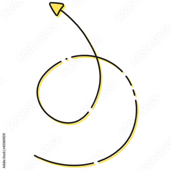 Fototapeta arrow line