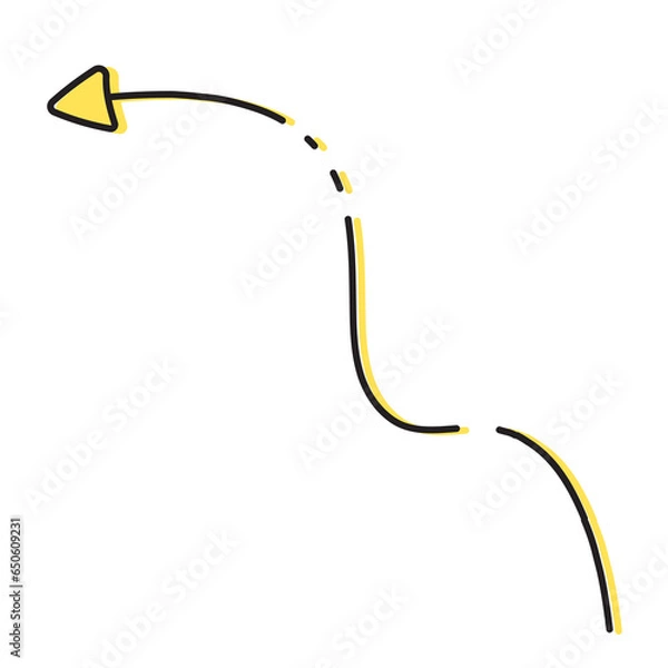 Fototapeta arrow line