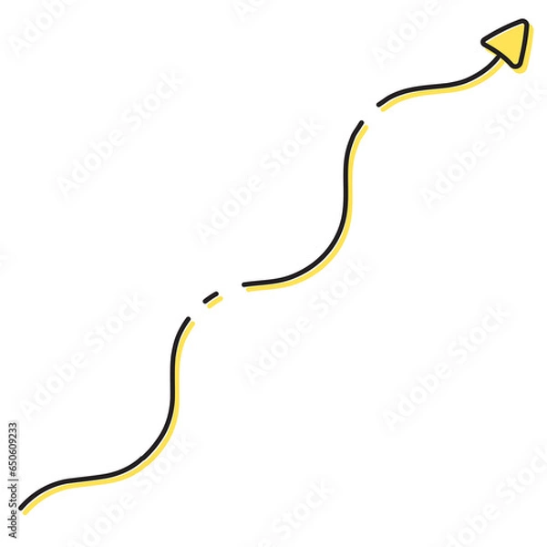 Fototapeta arrow line