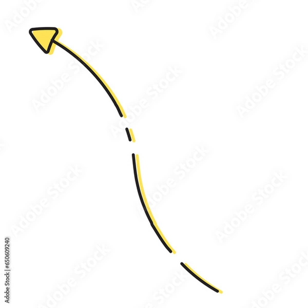 Fototapeta arrow line