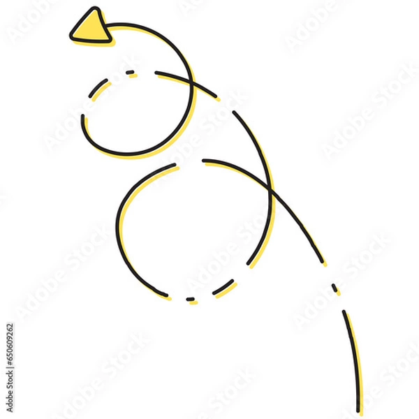 Fototapeta arrow line