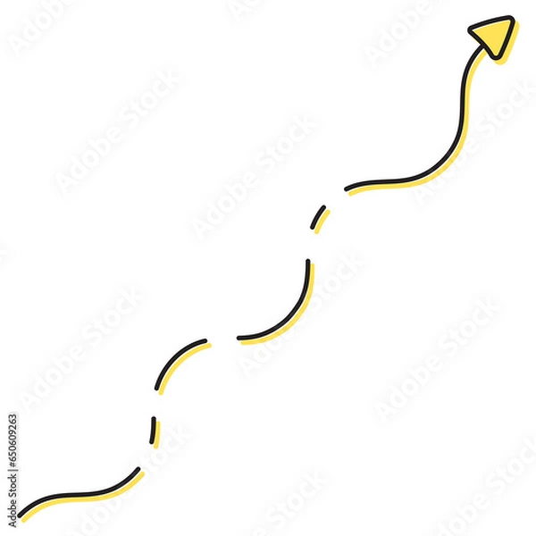 Fototapeta arrow line