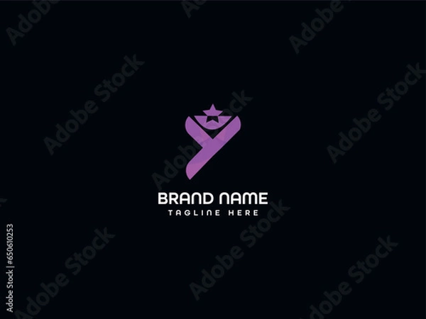 Obraz letter logo design