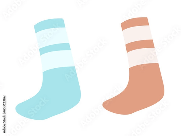 Obraz クリスマスの靴下