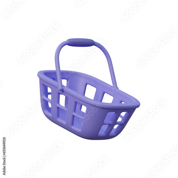 Fototapeta 3D Shopping Backet