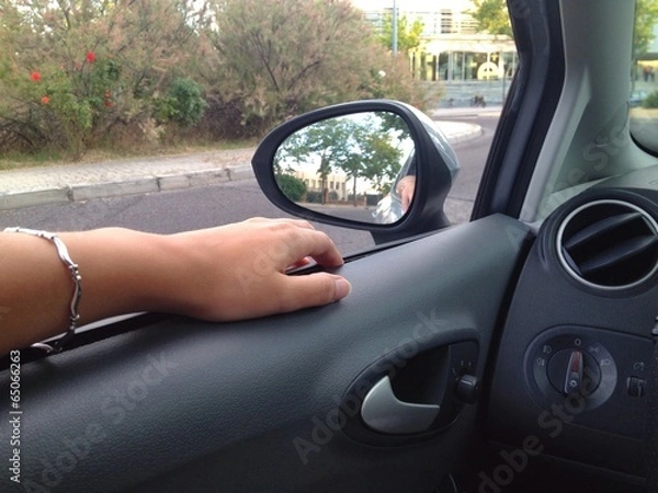 Obraz traveling by car