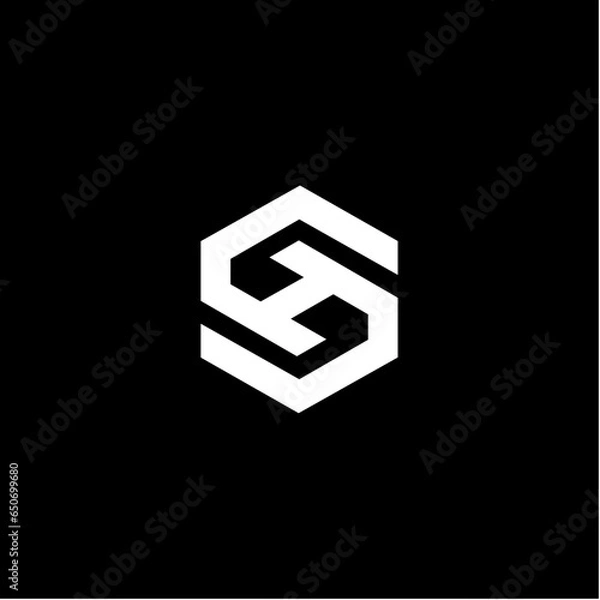 Obraz SH Monogram logo