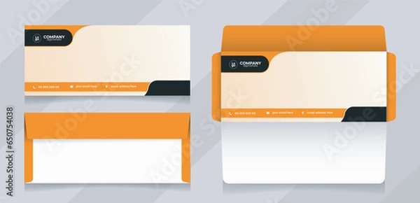 Fototapeta envelope design template