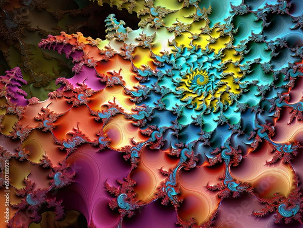 Fototapeta Mandelbrot fractal principal